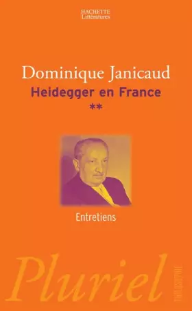 Couverture du produit · Heidegger en France tome 2