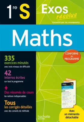 Couverture du produit · Exos Resolus Maths 1Re S