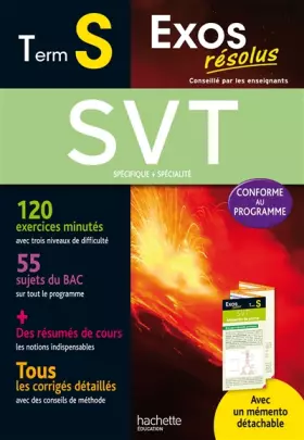 Couverture du produit · Exos Resolus Svt Term S