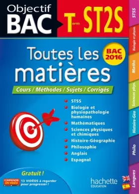 Couverture du produit · Objectif Bac Toutes Les Matieres Term St2S