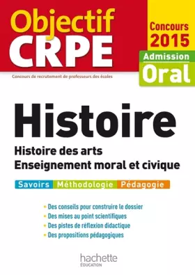 Couverture du produit · Objectif CRPE Histoire - 2015