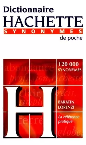 Couverture du produit · Dictionnaire des synonymes