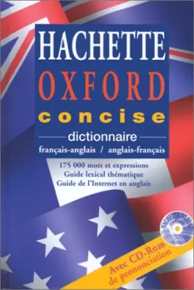 Couverture du produit · Dictionnaire hachette Oxford concise (bilingue)