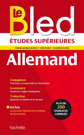 Couverture du produit · BLED Sup Allemand