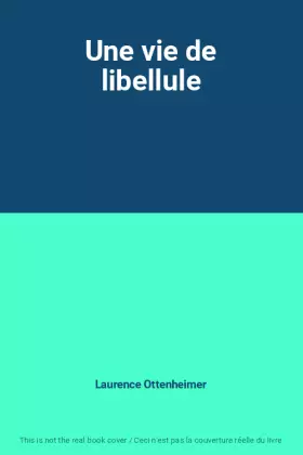 Couverture du produit · Une vie de libellule