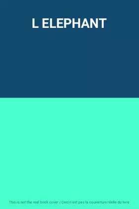 Couverture du produit · L ELEPHANT