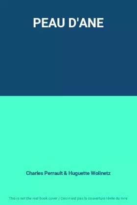 Couverture du produit · PEAU D'ANE