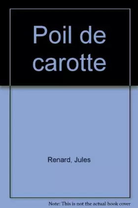 Couverture du produit · Poil de Carotte