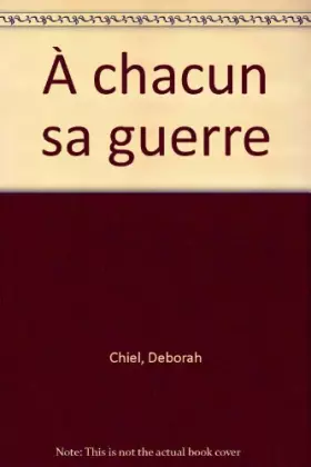 Couverture du produit · À chacun sa guerre