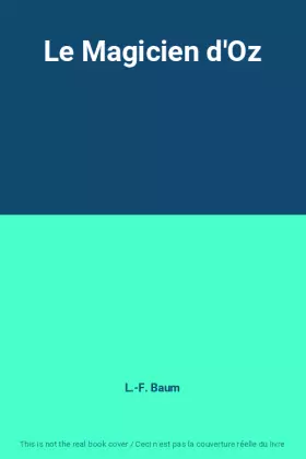 Couverture du produit · Le Magicien d'Oz