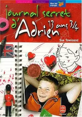 Couverture du produit · Le Journal secret d'Adrien 13 ans 3/4