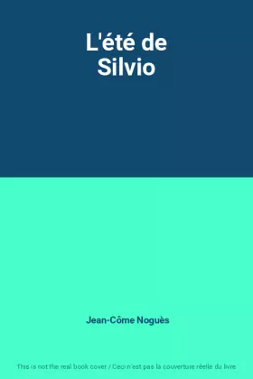 Couverture du produit · L'été de Silvio