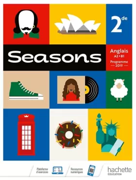 Couverture du produit · Seasons 2nde - Livre Élève - Ed. 2019