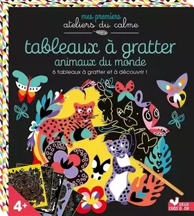 Couverture du produit · Tableaux à gratter - Animaux du monde