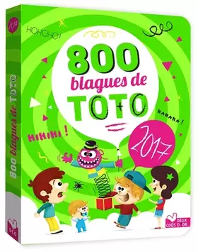 Couverture du produit · 800 blagues préférées de Toto 2017