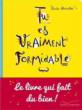 Couverture du produit · Tu es vraiment formidable