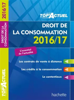 Couverture du produit · Droit de la consommation