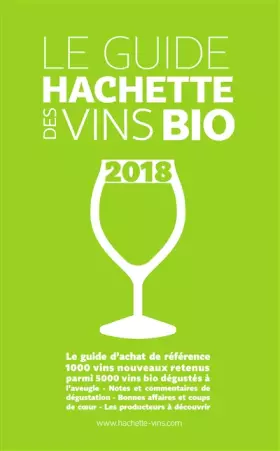 Couverture du produit · Guide Hachette des vins bio