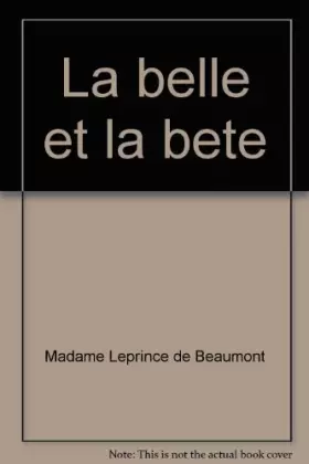 Couverture du produit · La Belle et la Bête