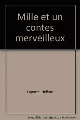Couverture du produit · Mille et un contes merveilleux