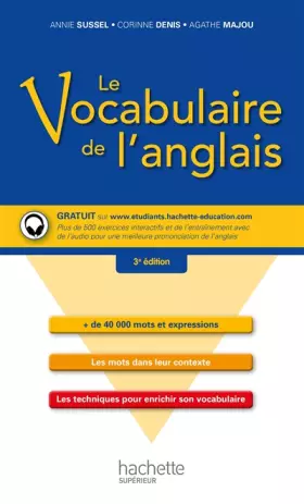 Couverture du produit · Le vocabulaire de l'anglais