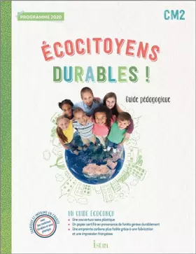 Couverture du produit · Ecocitoyens durables ! CM2 - Guide pédagogique - Ed. 2022