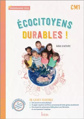 Couverture du produit · Ecocitoyens durables ! CM1 - Cahier élève - Ed. 2022
