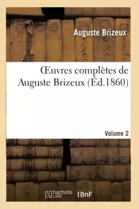 Couverture du produit · Oeuvres complètes. Volume 2