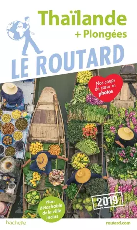 Couverture du produit · Guide du Routard Thaïlande 2019: (+ Plongées)