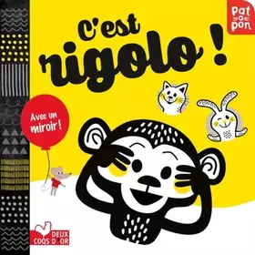 Couverture du produit · C'est rigolo ! - livre avec miroir