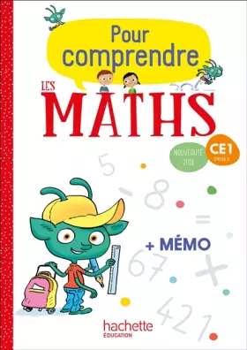 Couverture du produit · Pour comprendre les maths CE1 - Fichier élève - Ed. 2018