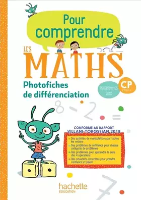 Couverture du produit · Pour comprendre les maths CP - Photofiches - Ed. 2019