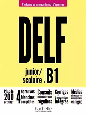 Couverture du produit · DELF junior/scolaire - Nouveau format d'épreuves (B1)