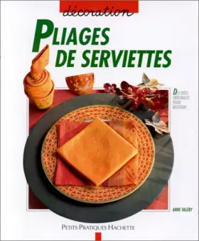 Couverture du produit · Pliages de serviettes