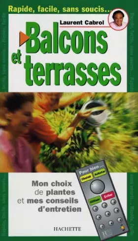 Couverture du produit · Balcons et terrasses