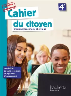 Couverture du produit · Cahier du citoyen 4e - éd. 2019