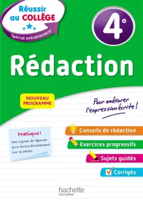 Couverture du produit · Réussir au collège - Rédaction 4e