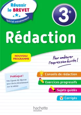 Couverture du produit · Réussir au collège - Rédaction 3e