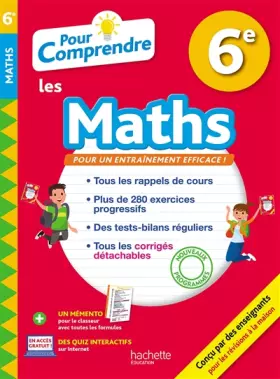 Couverture du produit · Pour Comprendre Maths 6E
