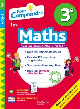 Couverture du produit · Pour Comprendre Maths 3E