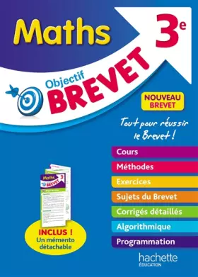 Couverture du produit · Objectif Brevet Maths