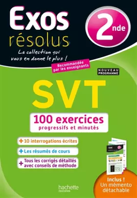 Couverture du produit · Exos résolus - SVT 2nde