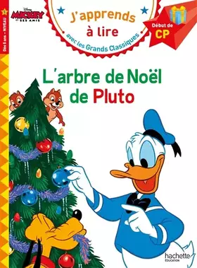Couverture du produit · Disney - L'arbre de Noël de Pluto, CP Niveau 1