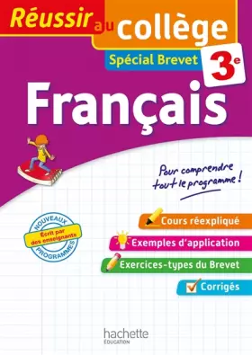 Couverture du produit · Français 3e spécial brevet