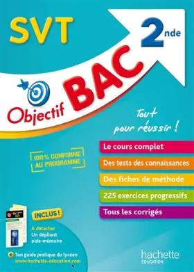 Couverture du produit · Objectif Bac - SVT 2de