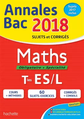Couverture du produit · Annales Bac - Maths Term ES