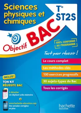 Couverture du produit · Objectif Bac - Sciences physique et chimiques Term ST2S