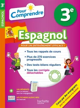 Couverture du produit · Pour Comprendre Espagnol 3E