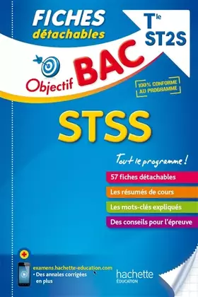 Couverture du produit · Objectif Bac Fiches Detachables STSS Term St2S