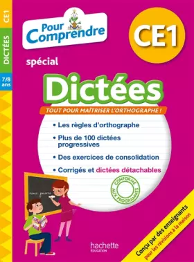 Couverture du produit · Pour Comprendre Dictées CE1